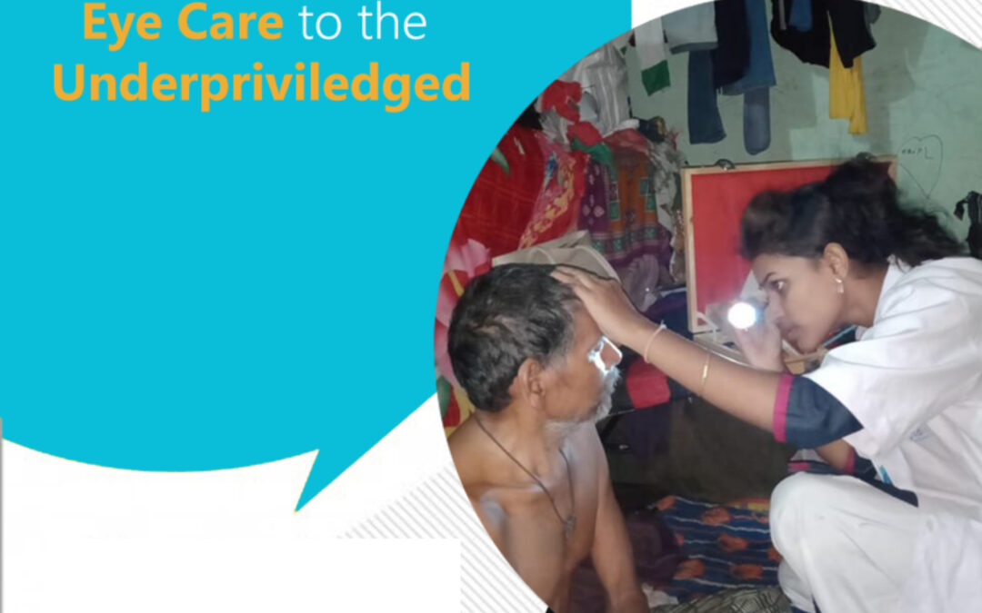 Providing eye care to the underprivileged