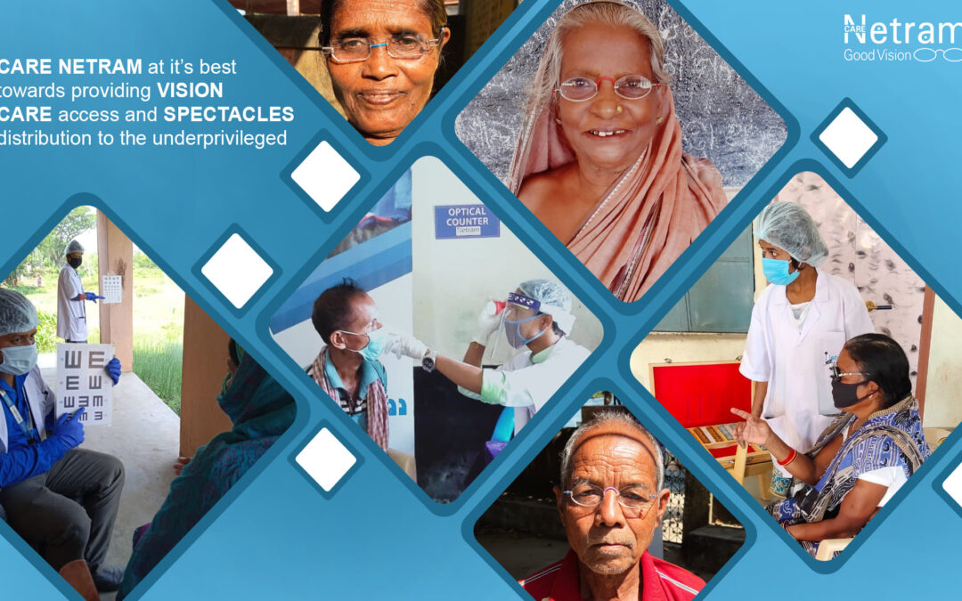 Care Netram at its best towards providing vision care access and spectacles distribution to the underprivileged